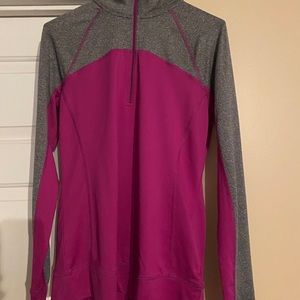 Quarter zip synthetic